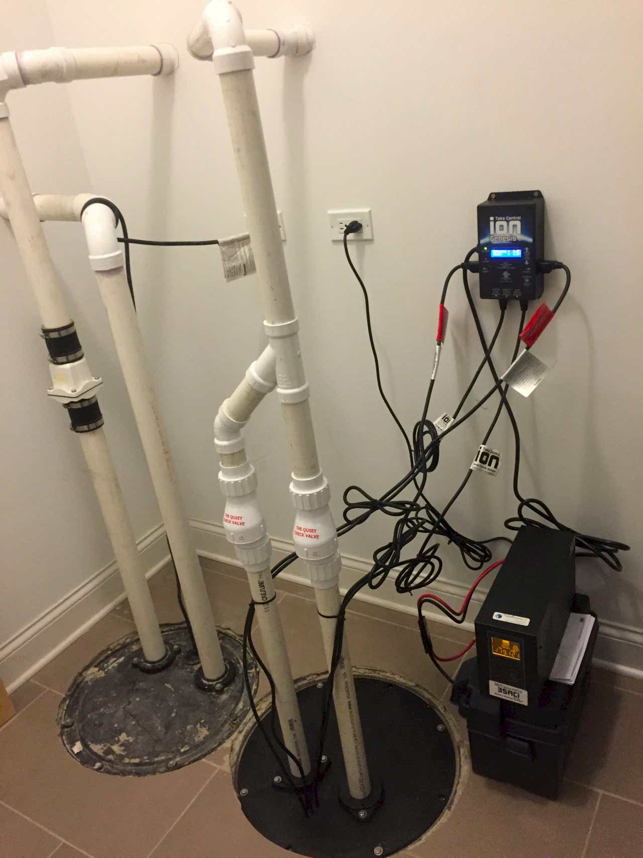 Pumps & Backup Installation