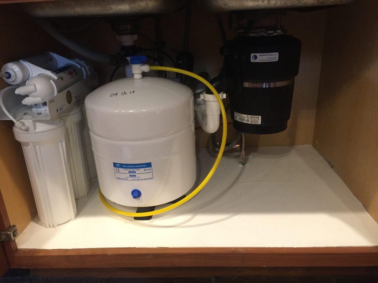 Water Filtration System Installation