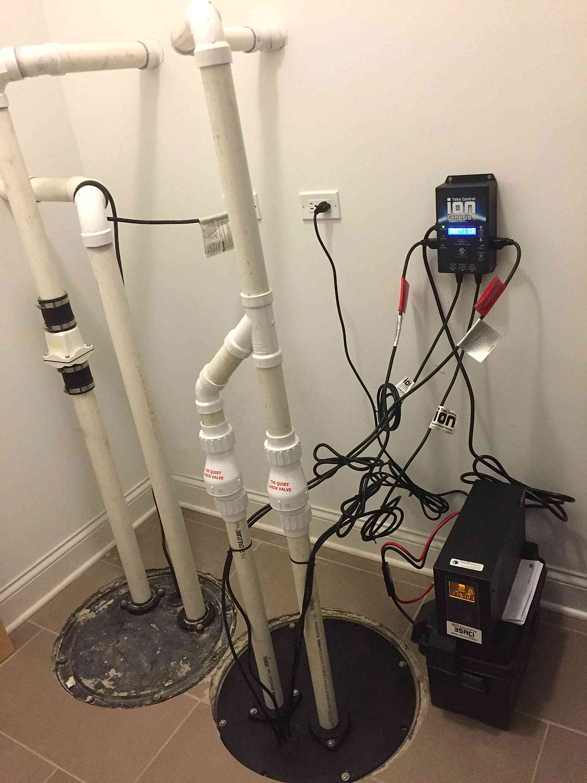 Pumps & Backup Installation