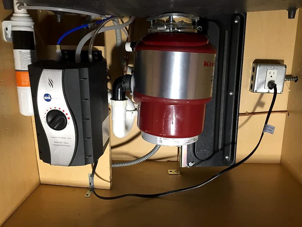 Garbage Disposal Installation with Insinkerator