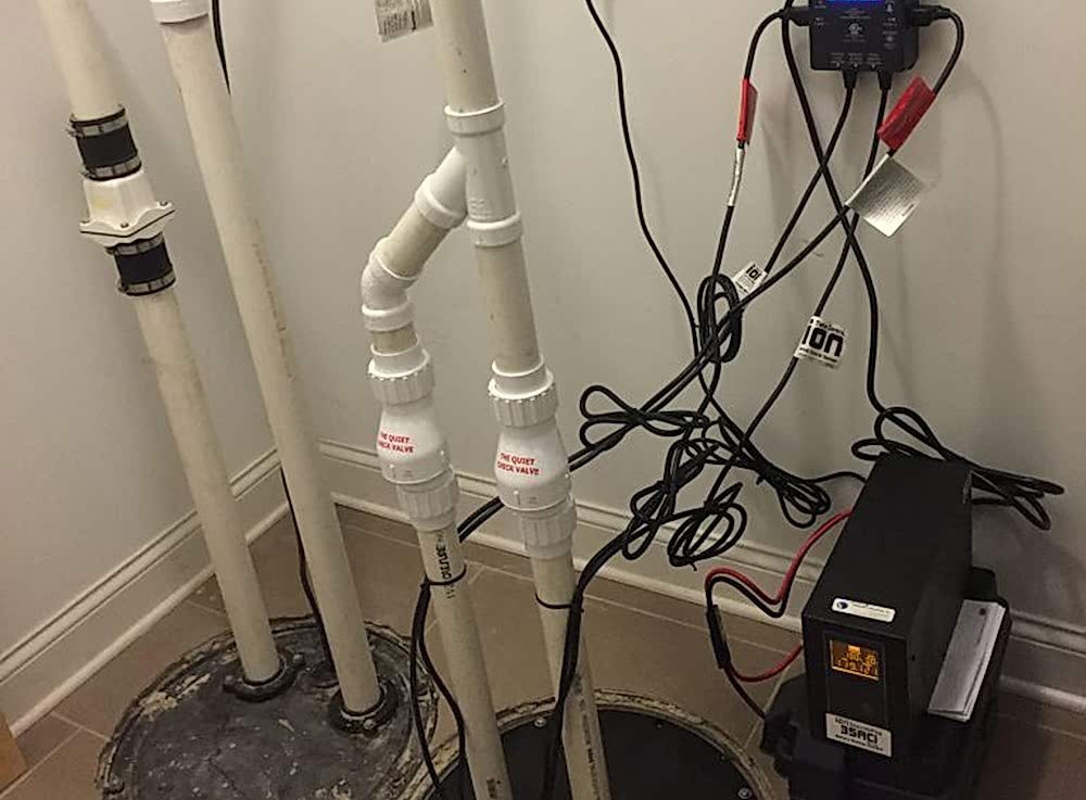 Pumps & Backup Installation