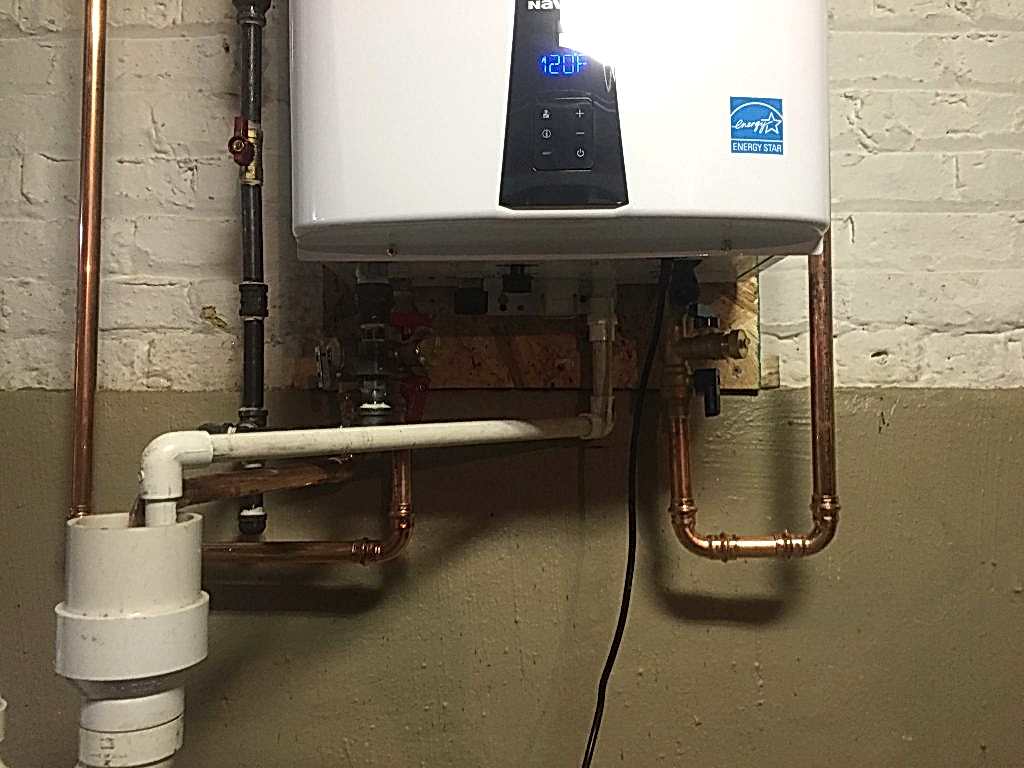 Tankless Hot Water Installation