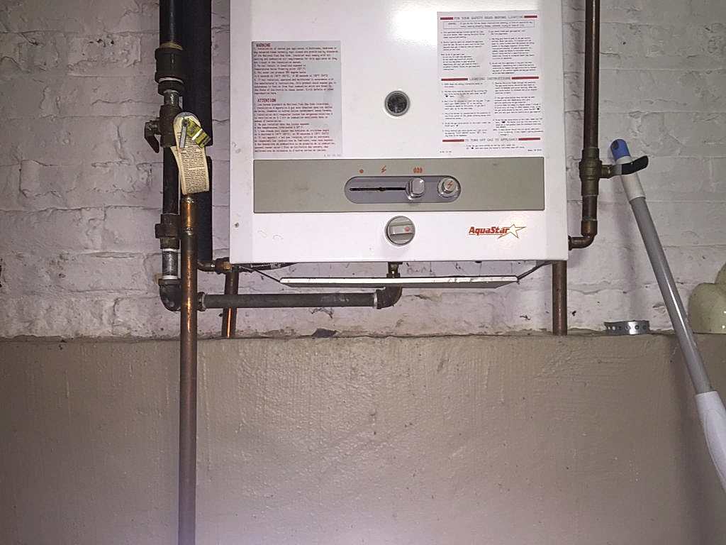 Tankless Hot Water Installation